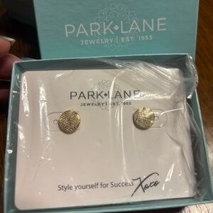 Park Lane Dottie Gold Round stud Earrings